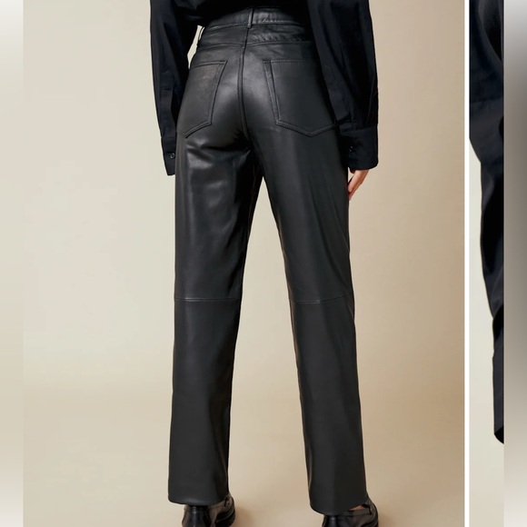 Reformation Veda Cynthia Leather Pants - Picture 2 of 7